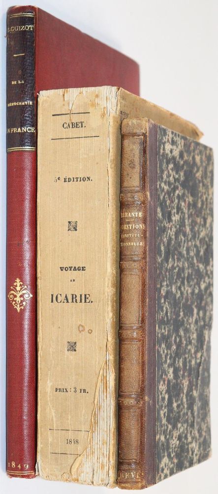 Große Abbildung Nr.2: 144-296 Cabet,E.: (Jus der Bibliothek v. Prof. Thomas Würtenberger)