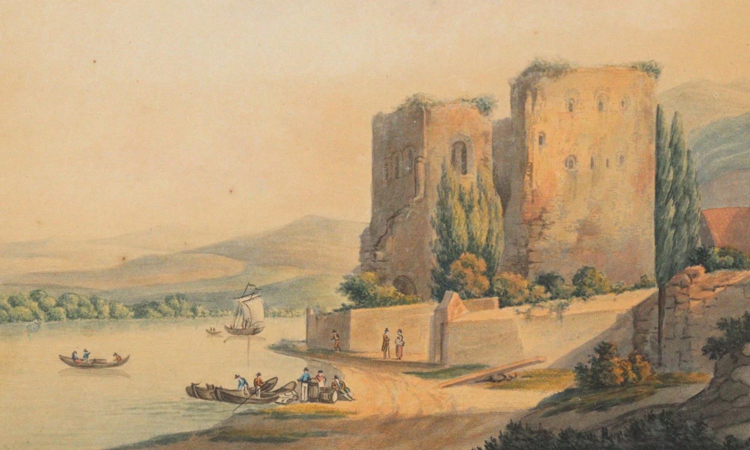 Große Abbildung Nr.1: 144-2964 Rheinansichten.: (Deutschland)