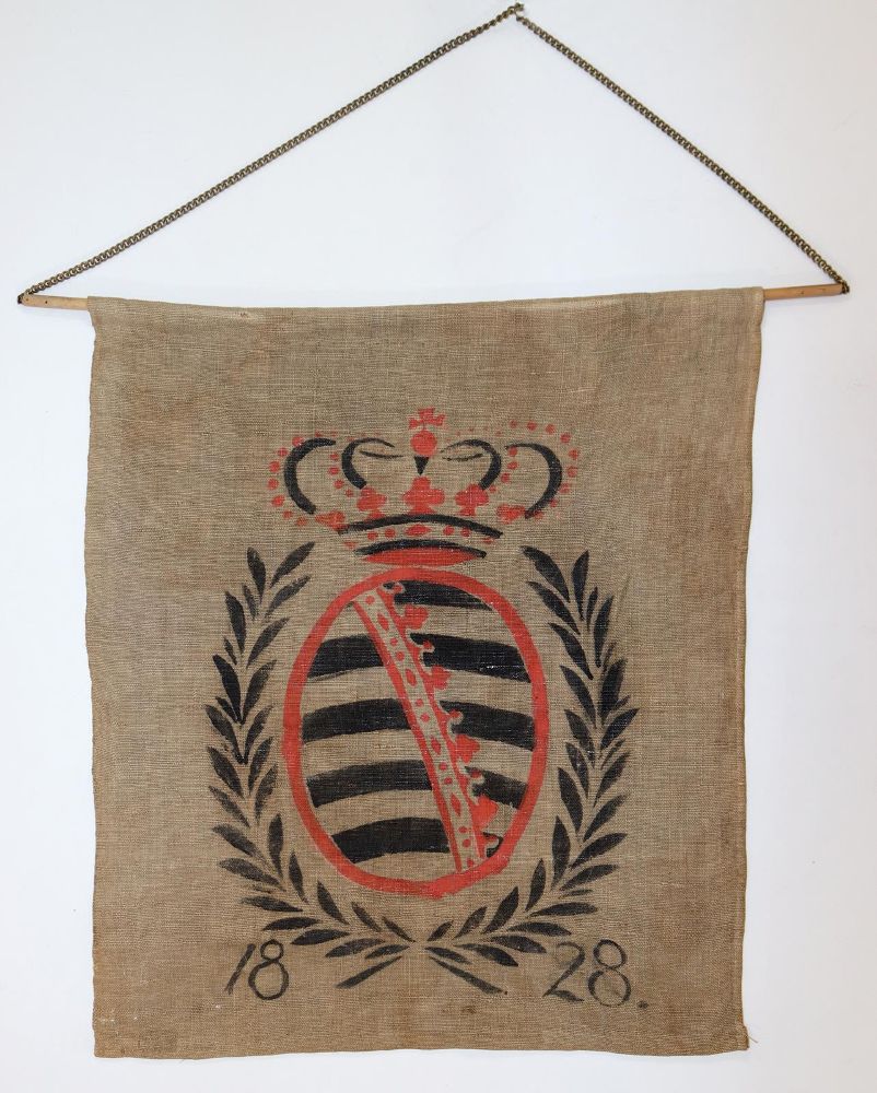 Große Abbildung Nr.1: 144-2968 Jagdwappen.: (Deutschland, Sachsen)
