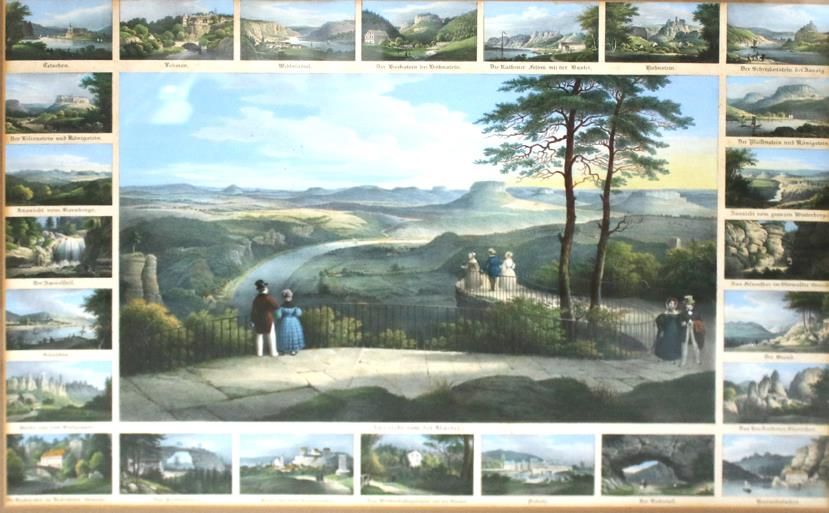 Große Abbildung Nr.1: 144-2970 Sächsische Schweiz.: (Deutschland, Sachsen)