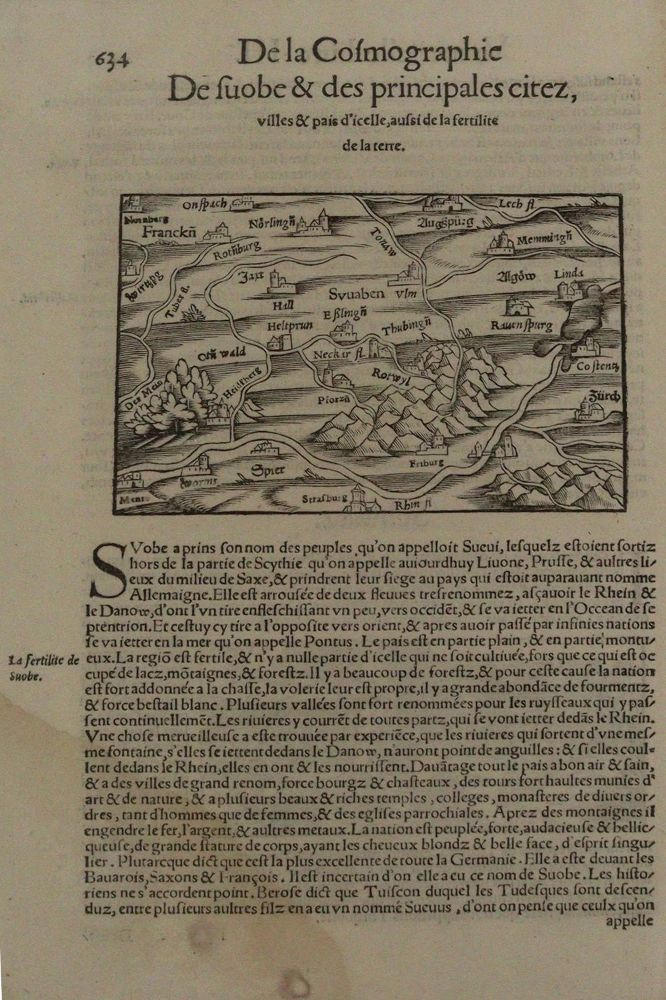 Große Abbildung Nr.2: 144-2978 Cosmographia.: (Deutschland, Württemberg.)