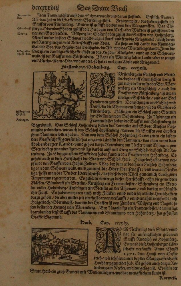 Große Abbildung Nr.6: 144-2978 Cosmographia.: (Deutschland, Württemberg.)