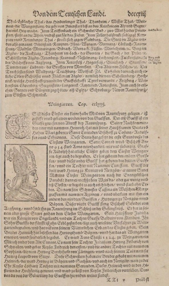 Große Abbildung Nr.8: 144-2978 Cosmographia.: (Deutschland, Württemberg.)