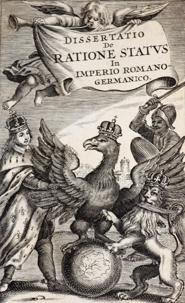 Große Abbildung Nr.2: 144-298 (Chemnitz,B.P. Pseud.) Hippolit a Lapide.: (Jus der Bibliothek v. Prof. Thomas Würtenberger)