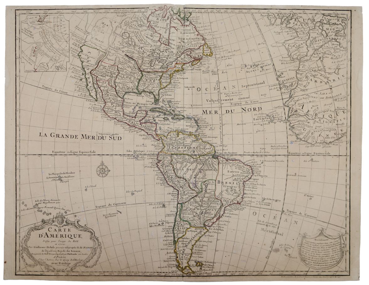 Große Abbildung Nr.1: 144-2987 Amerika.: (Ausland, Amerika)