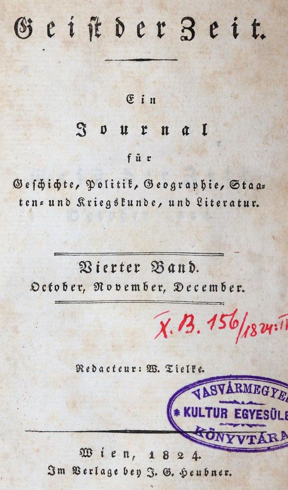 Große Abbildung Nr.1: 144-300 Geist der Zeit.: (Jus der Bibliothek v. Prof. Thomas Würtenberger, Deutschland)