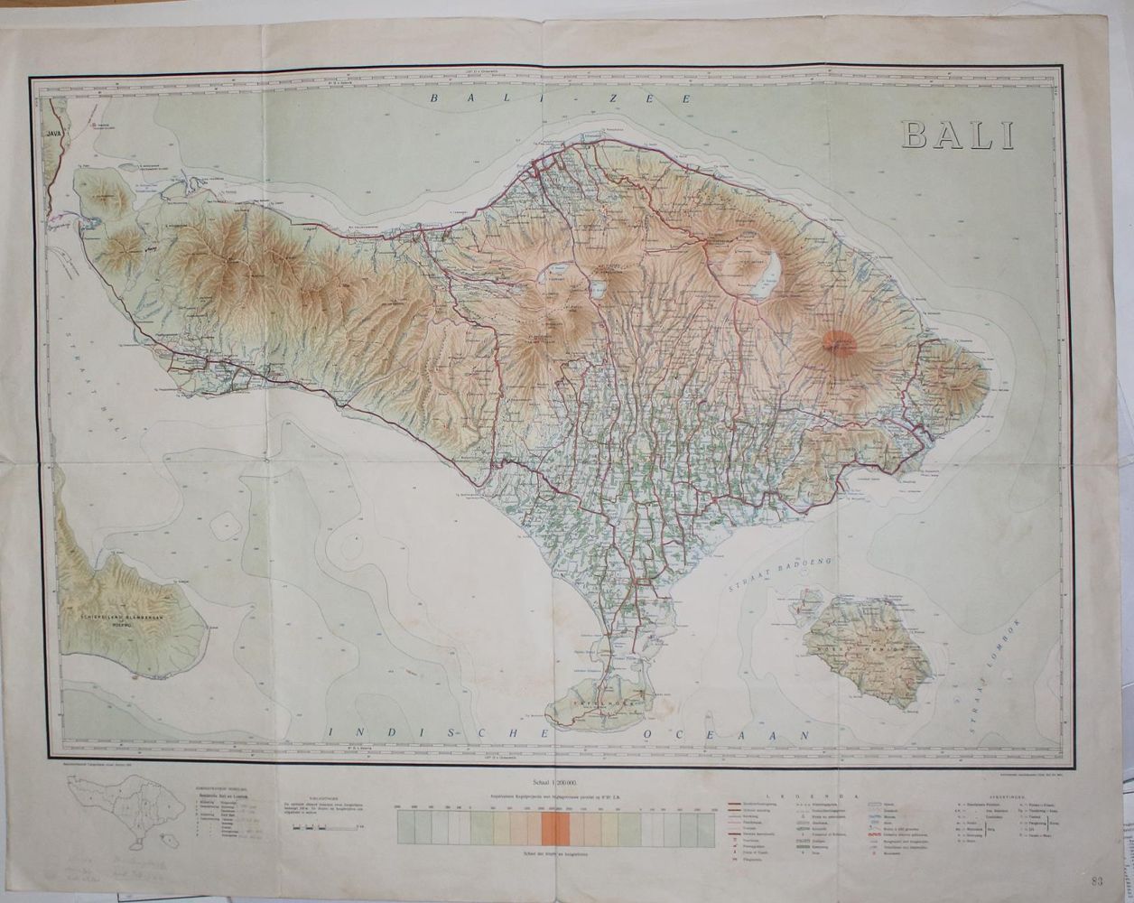 Große Abbildung Nr.7: 144-3003 Südostasien.: (Ausland, Asien)
