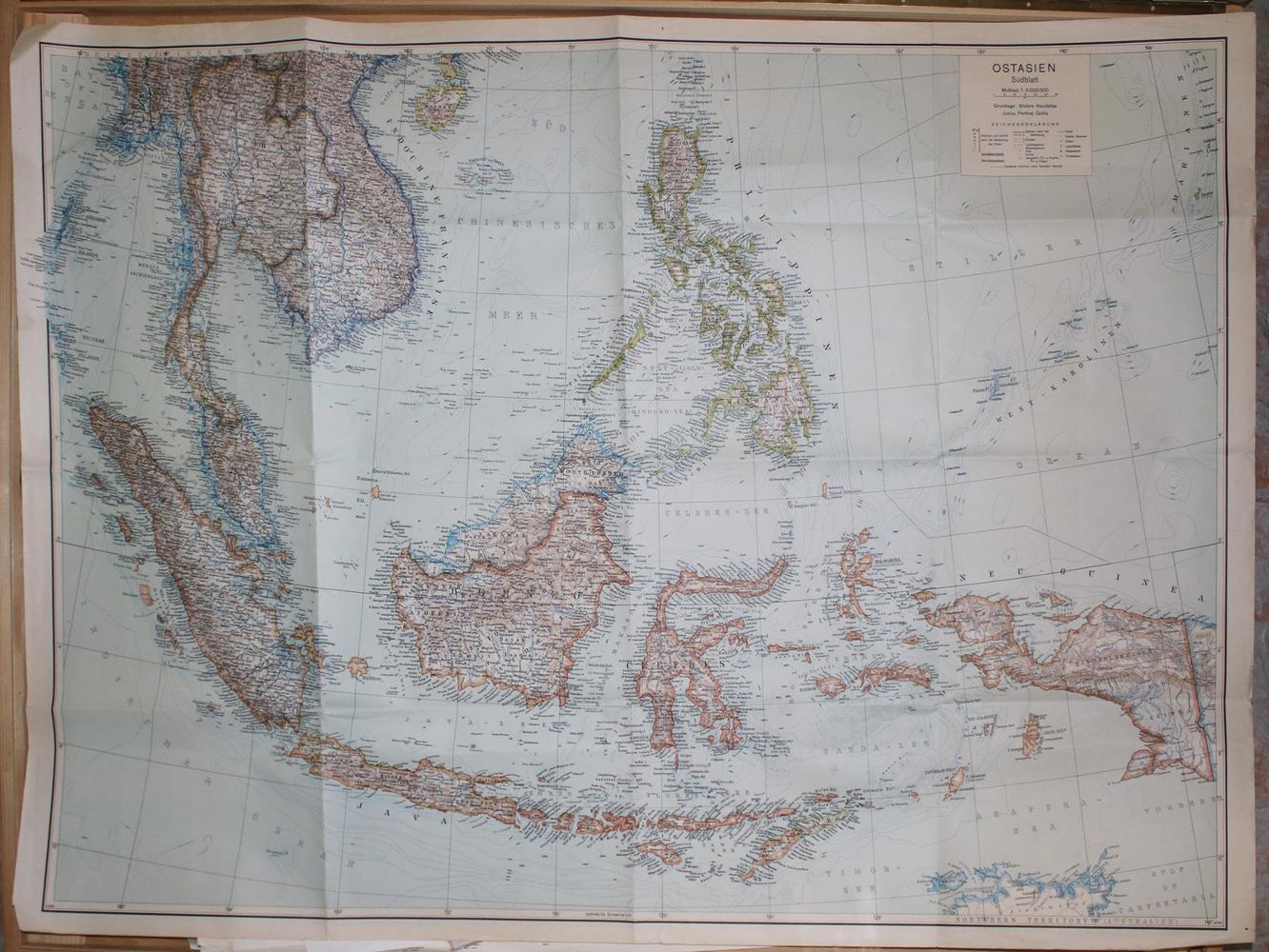 Große Abbildung Nr.9: 144-3003 Südostasien.: (Ausland, Asien)