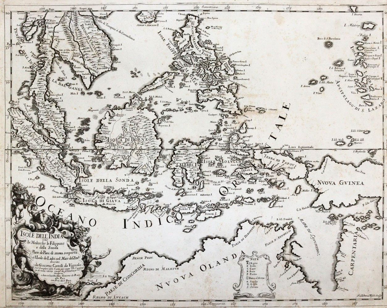 Große Abbildung Nr.1: 144-3004 Südostasien.: (Ausland, Asien)