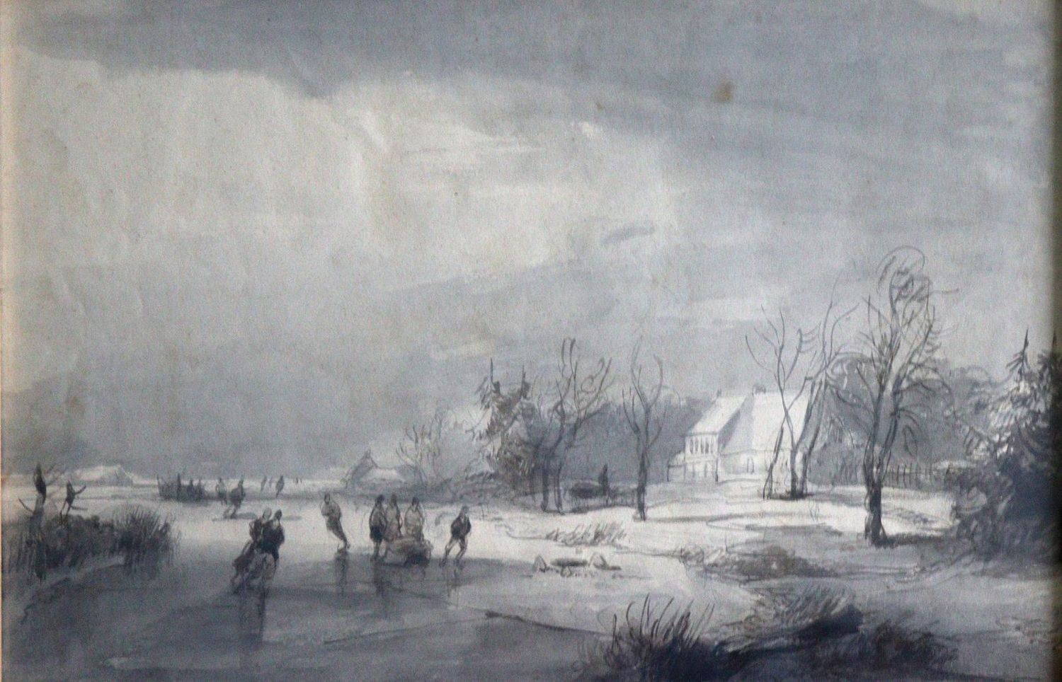 Große Abbildung Nr.8: 144-3012 Winterlandschaft.: (Ausland, Benelux)