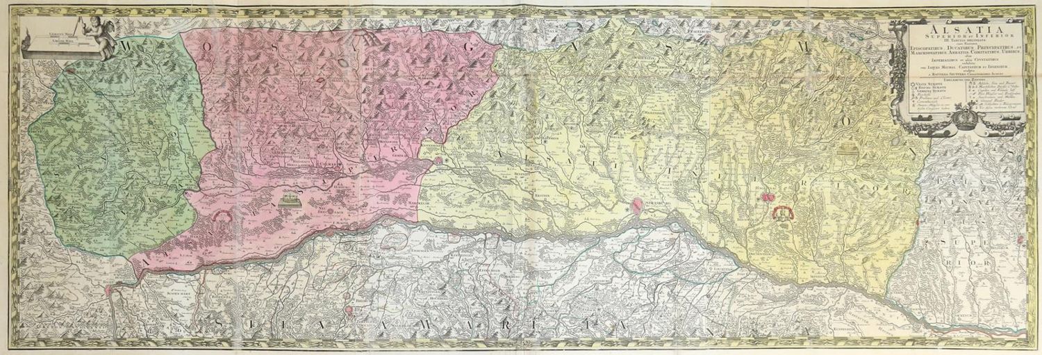 Große Abbildung Nr.1: 144-3032 Rheinlauf.: (Ausland, Frankreich)
