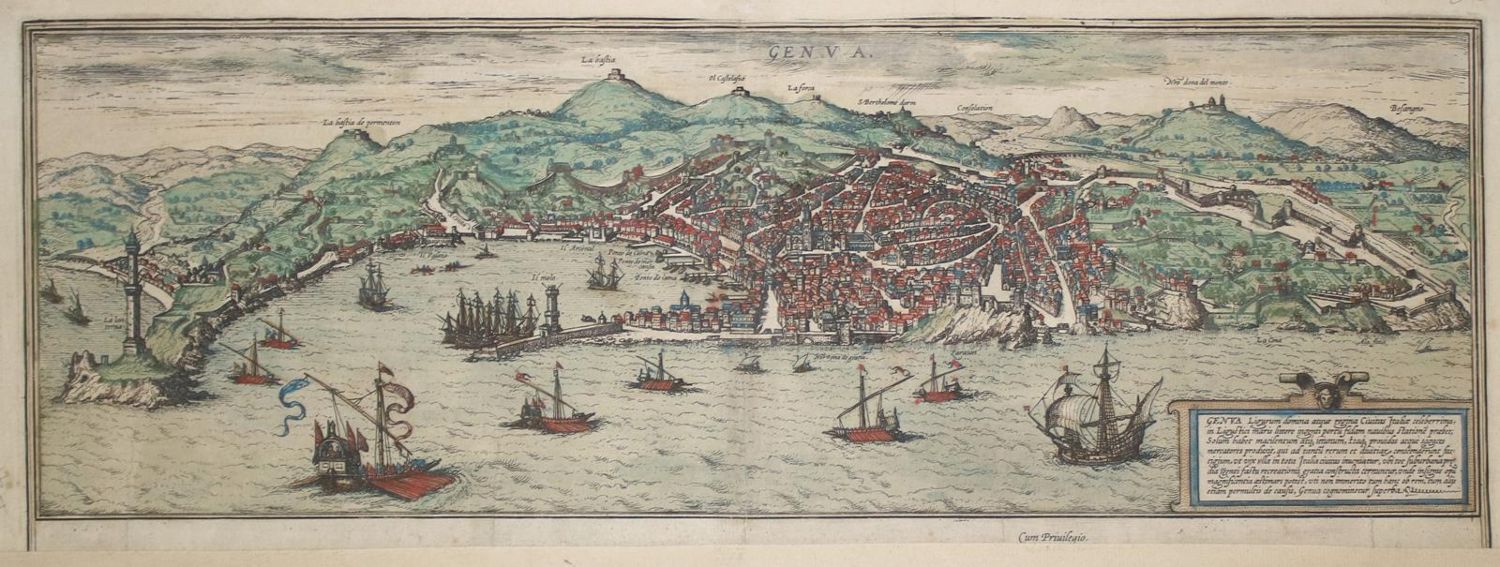 Große Abbildung Nr.1: 144-3046 Genua.: (Ausland, Italien)