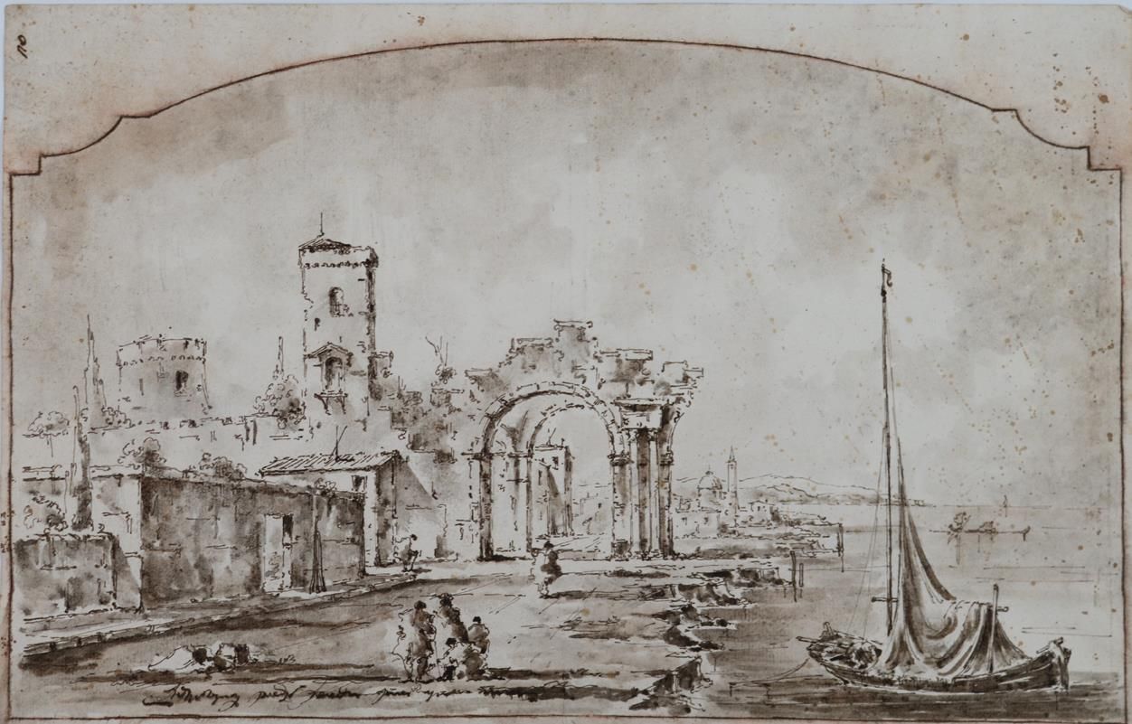Große Abbildung Nr.1: 144-3048 Guardi, Francesco: (Ausland, Italien)