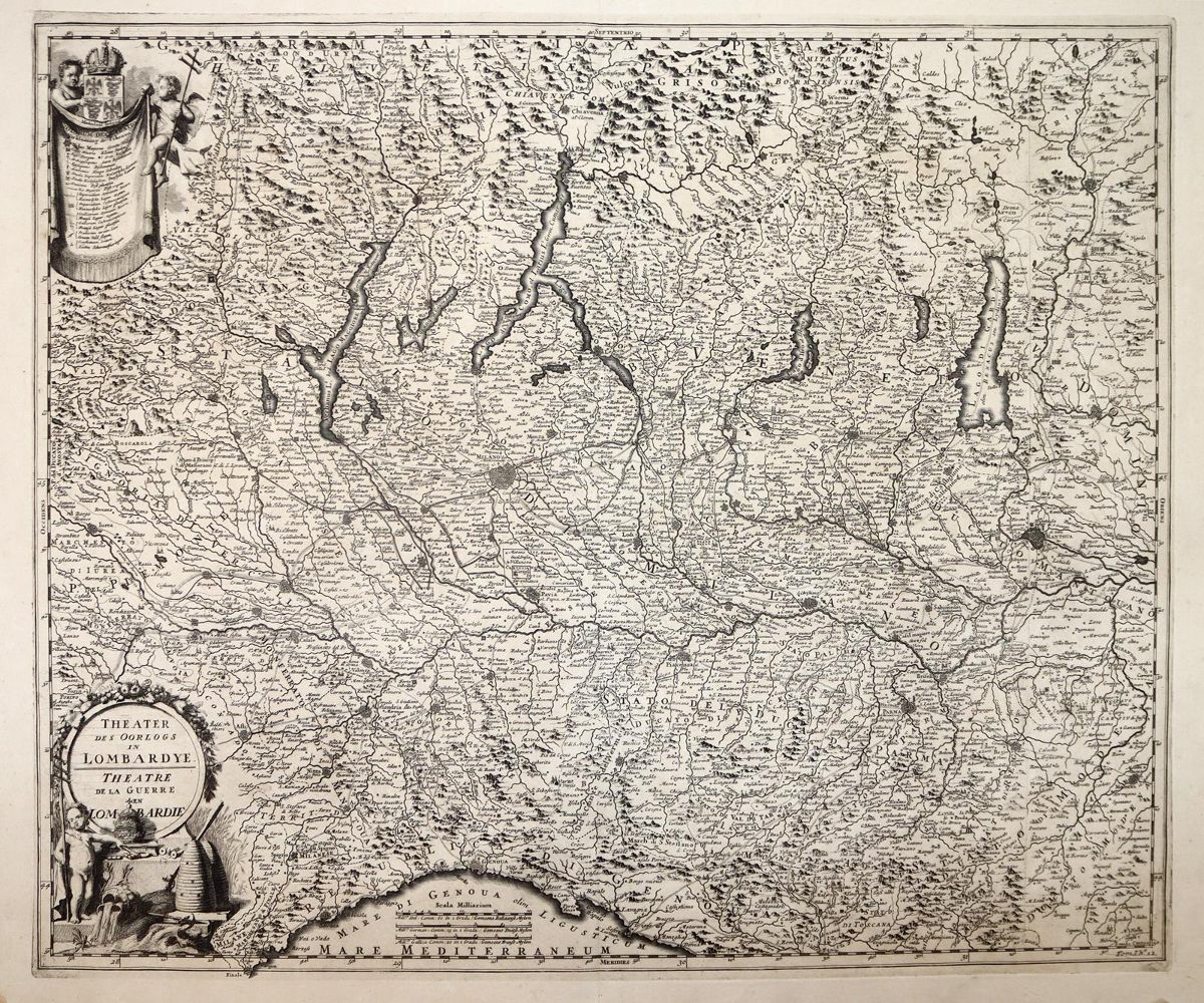 Große Abbildung Nr.3: 144-3055 Lombardei.: (Ausland, Italien)