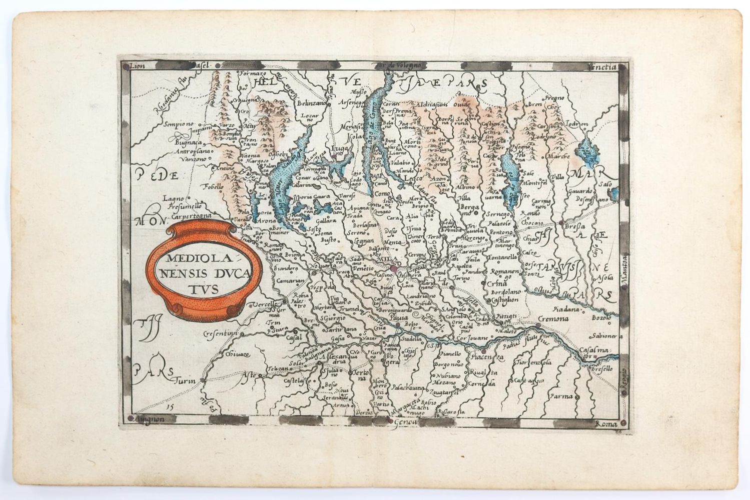 Große Abbildung Nr.1: 144-3056 Mailand.: (Ausland, Italien)