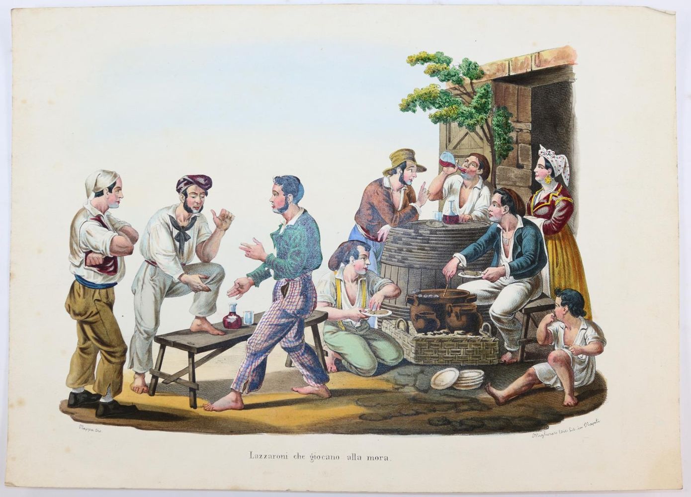 Große Abbildung Nr.4: 144-3058 Neapel.: (Ausland, Italien)