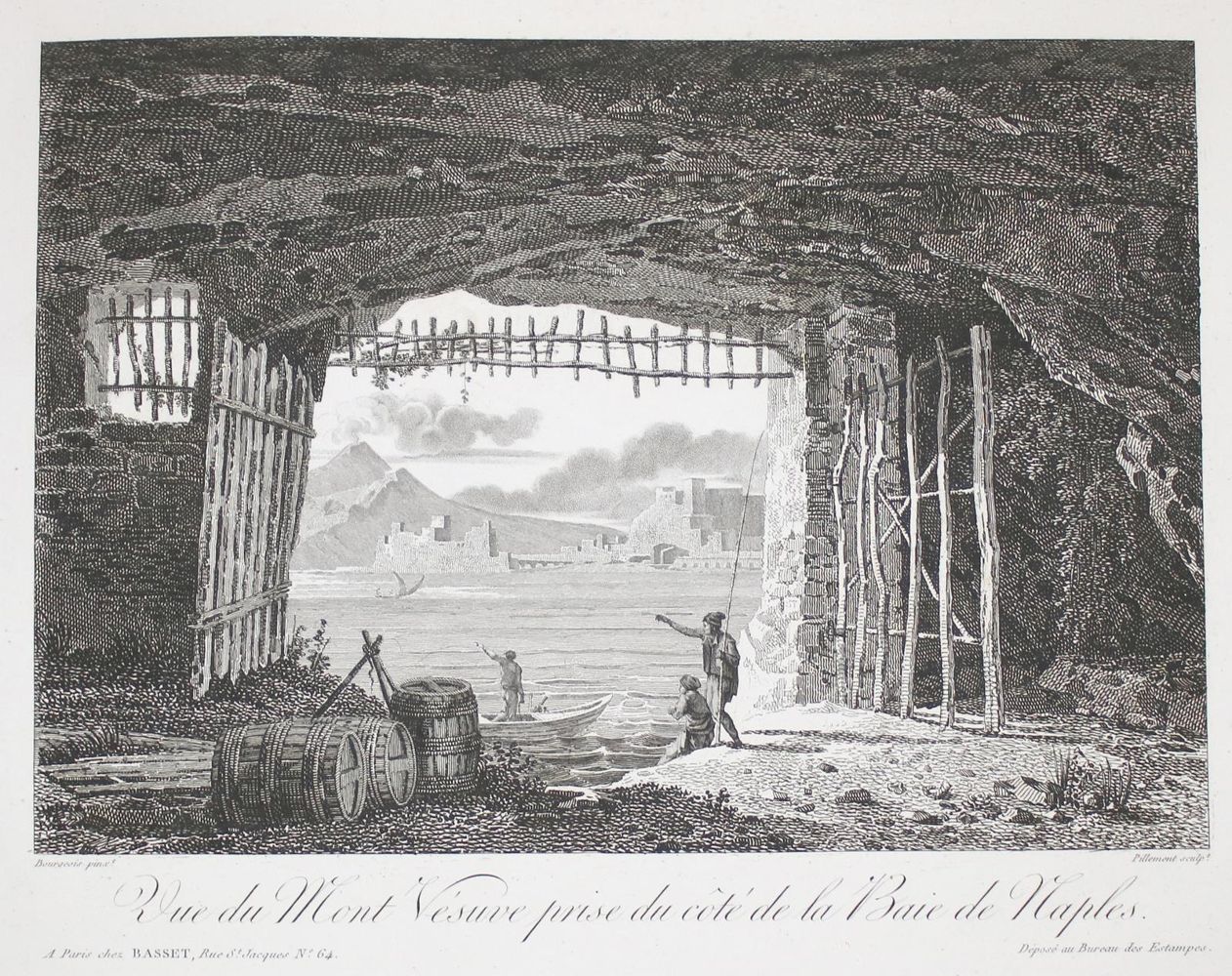 Große Abbildung Nr.1: 144-3060 Bourgeois du Castelet, Constant: (Ausland, Italien, Neapel)