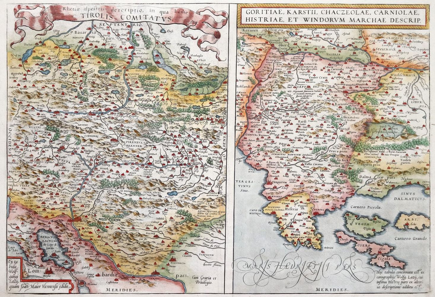 Große Abbildung Nr.1: 144-3091 Tirol u. Istrien.: (Ausland, Italien)