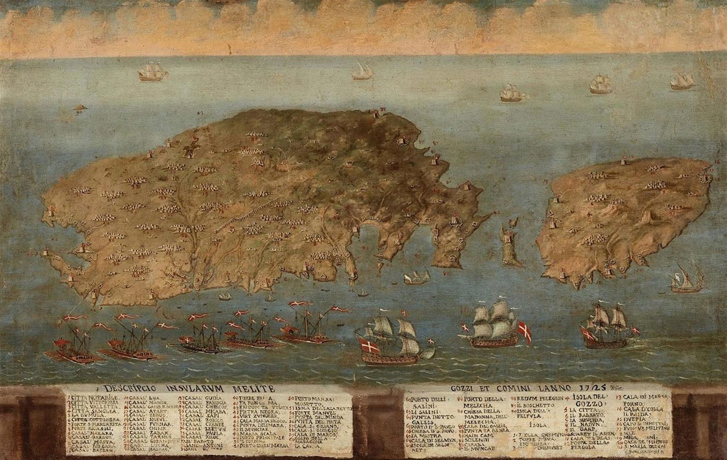 Große Abbildung Nr.1: 144-3111 Malta.: (Ausland, Malta)
