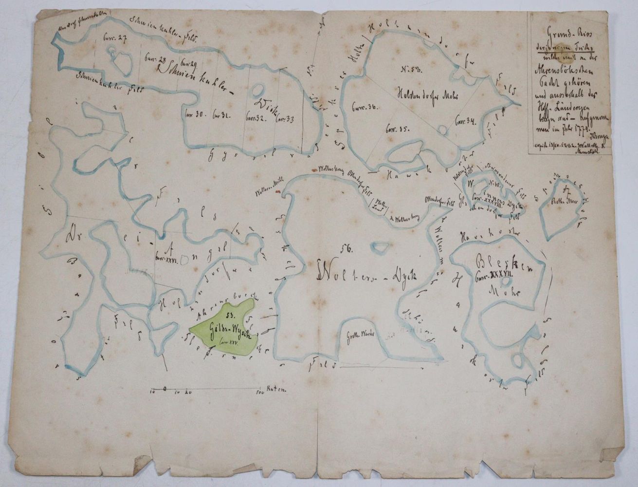 Große Abbildung Nr.12: 144-3112 Manuskriptkarten.: (Ausland)