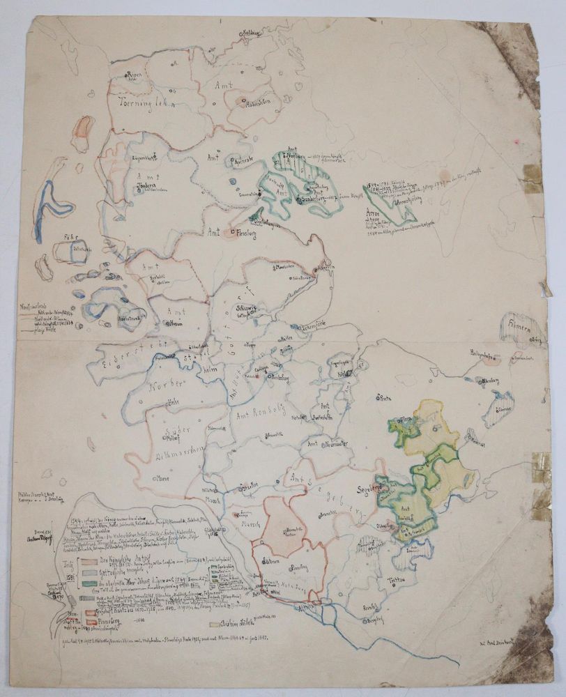 Große Abbildung Nr.14: 144-3112 Manuskriptkarten.: (Ausland)