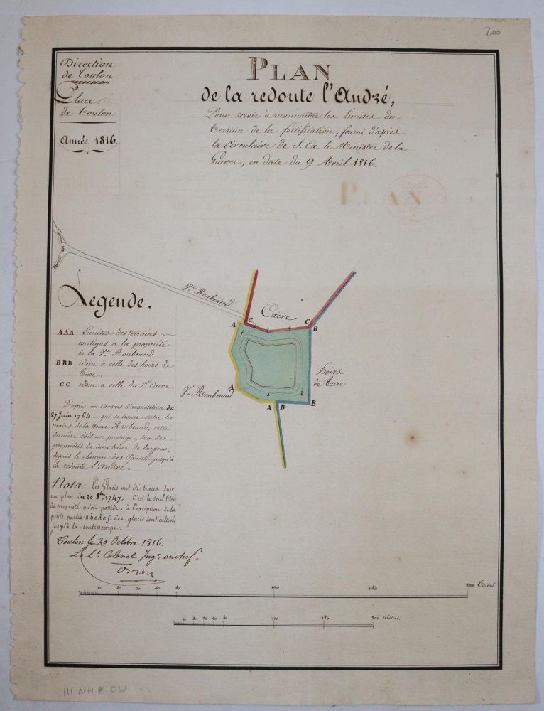 Große Abbildung Nr.4: 144-3113 Manuskriptplan.: (Ausland)