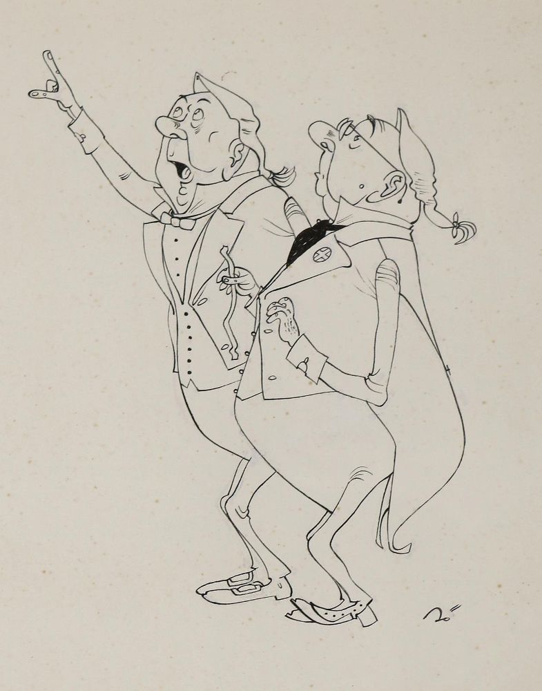 Große Abbildung Nr.3: 144-3148 Böckli, Carl: (Ausland, Schweiz, Karikatur)
