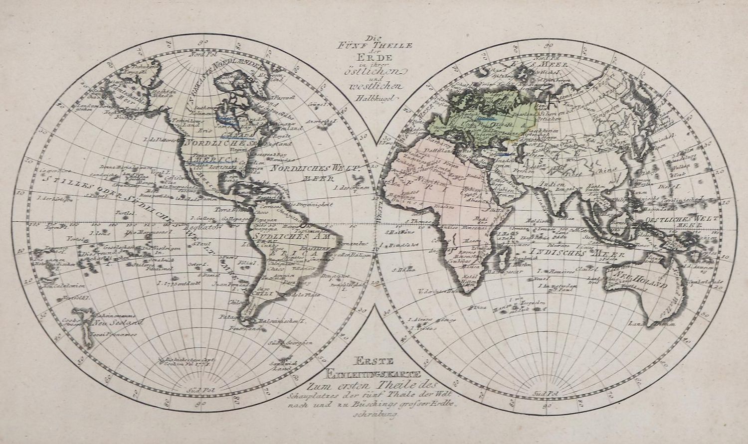Große Abbildung Nr.1: 144-3178 Weltkarte.: (Ausland)