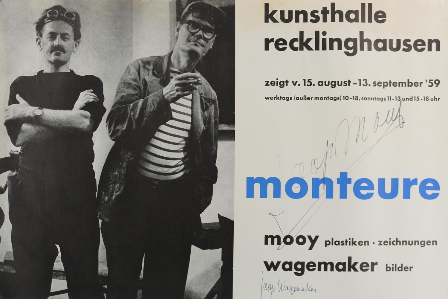 Große Abbildung Nr.1: 144-3180 Ausstellungsplakate.: (Plakate)
