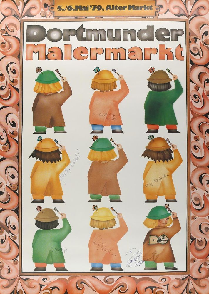 Große Abbildung Nr.5: 144-3191 Konvolut.: (Plakate)