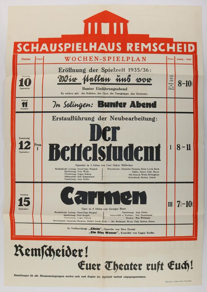 Große Abbildung Nr.6: 144-3194 Sammlung: (Plakate)