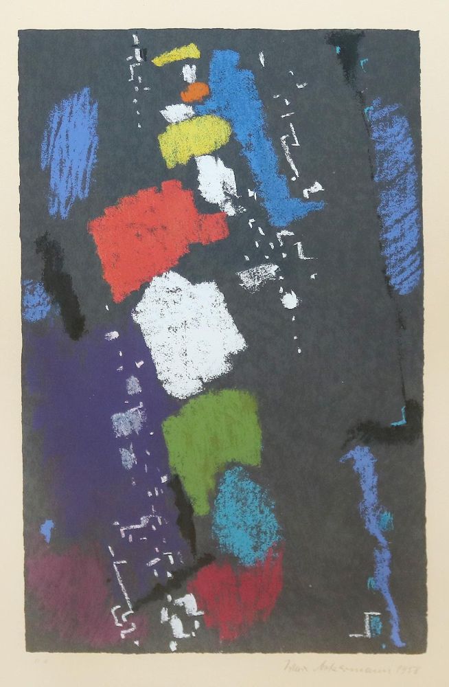 Große Abbildung Nr.1: 144-3205 Ackermann, Max: (Künstlergraphik)