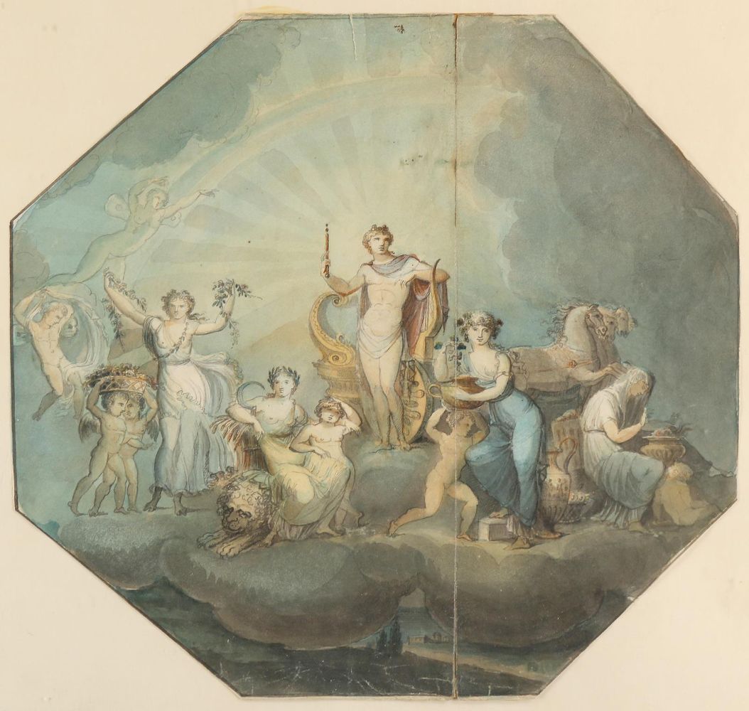 Große Abbildung Nr.1: 144-3230 Apollo: (Künstlergraphik)