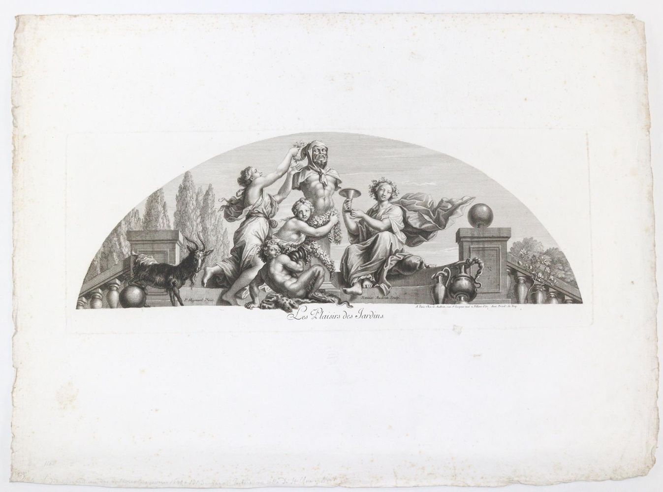 Große Abbildung Nr.2: 144-3241 Audran, Girard: (Künstlergraphik)