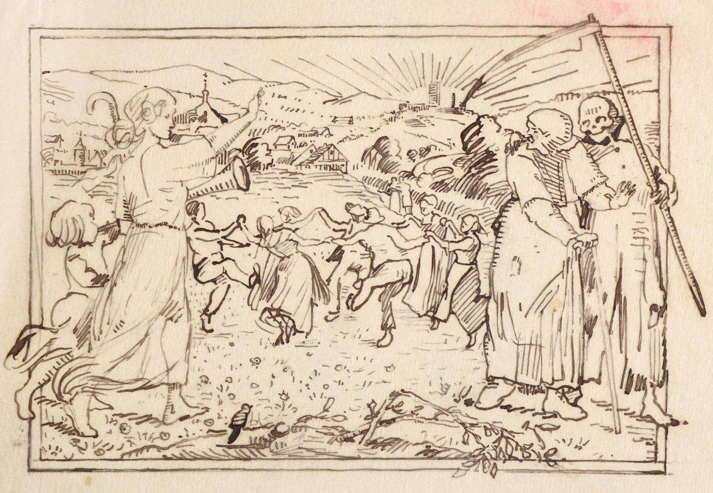 Große Abbildung Nr.2: 144-3251 Balzer, Ferdinand: (Künstlergraphik)