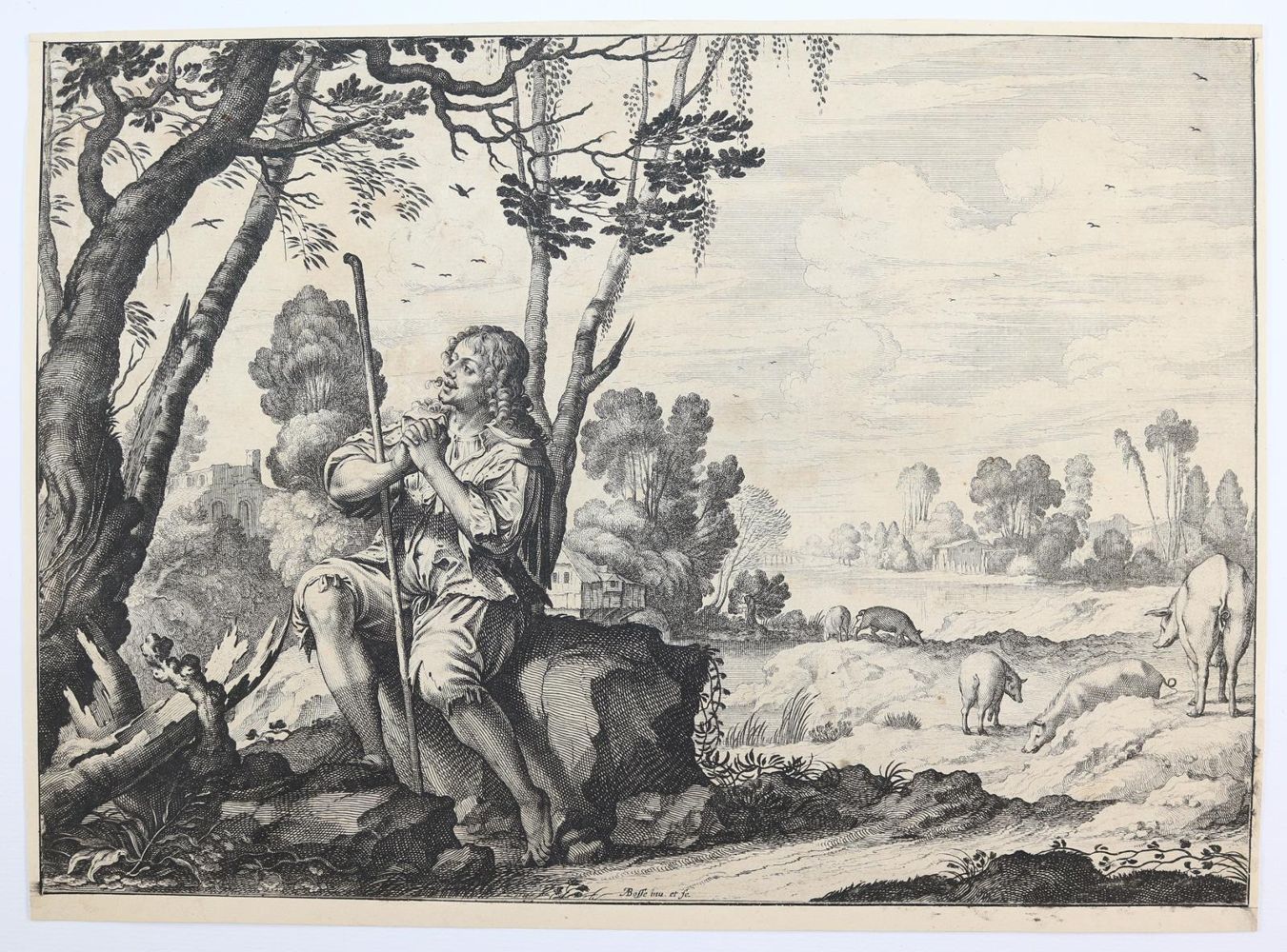 Große Abbildung Nr.1: 144-3302 Bosse, Abraham: (Künstlergraphik)