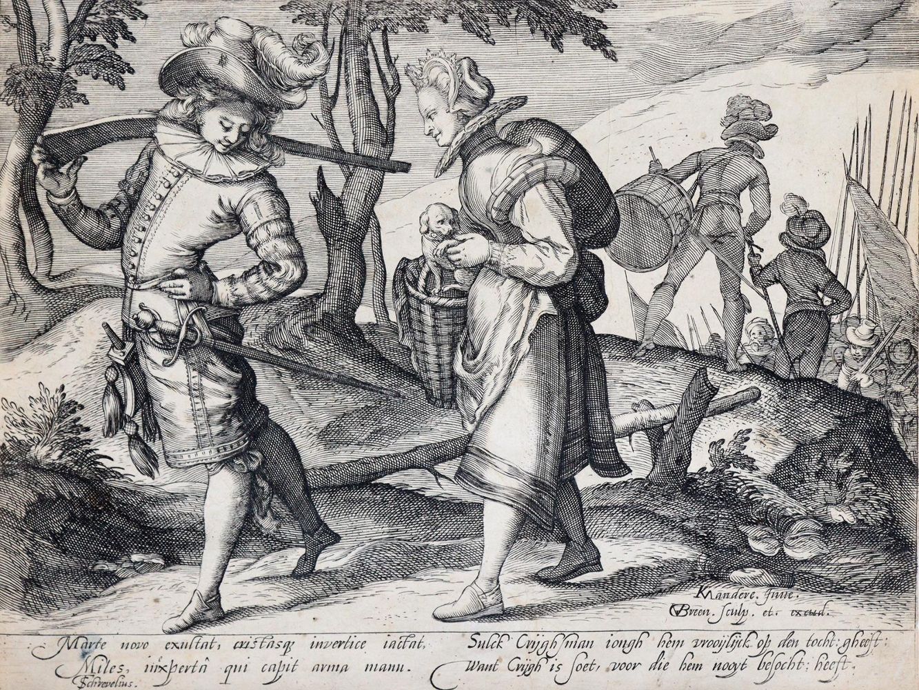 Große Abbildung Nr.1: 144-3310 Breen, Gillis van (oder Nicolaus Braeu,: (Künstlergraphik)