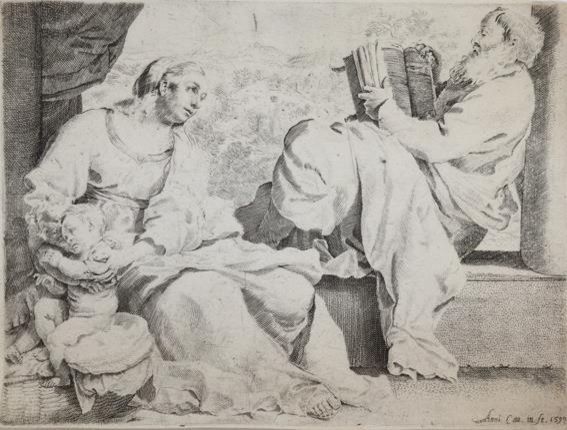 Große Abbildung Nr.1: 144-3338 Carracci, Annibale: (Künstlergraphik)