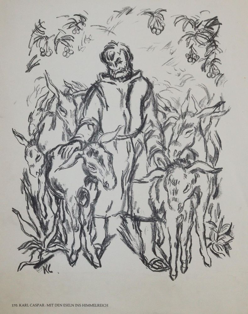 Große Abbildung Nr.2: 144-3352 Caspar, Karl: (Künstlergraphik)