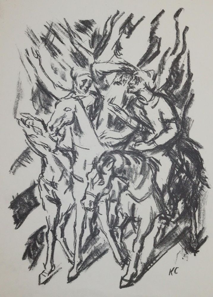 Große Abbildung Nr.4: 144-3352 Caspar, Karl: (Künstlergraphik)