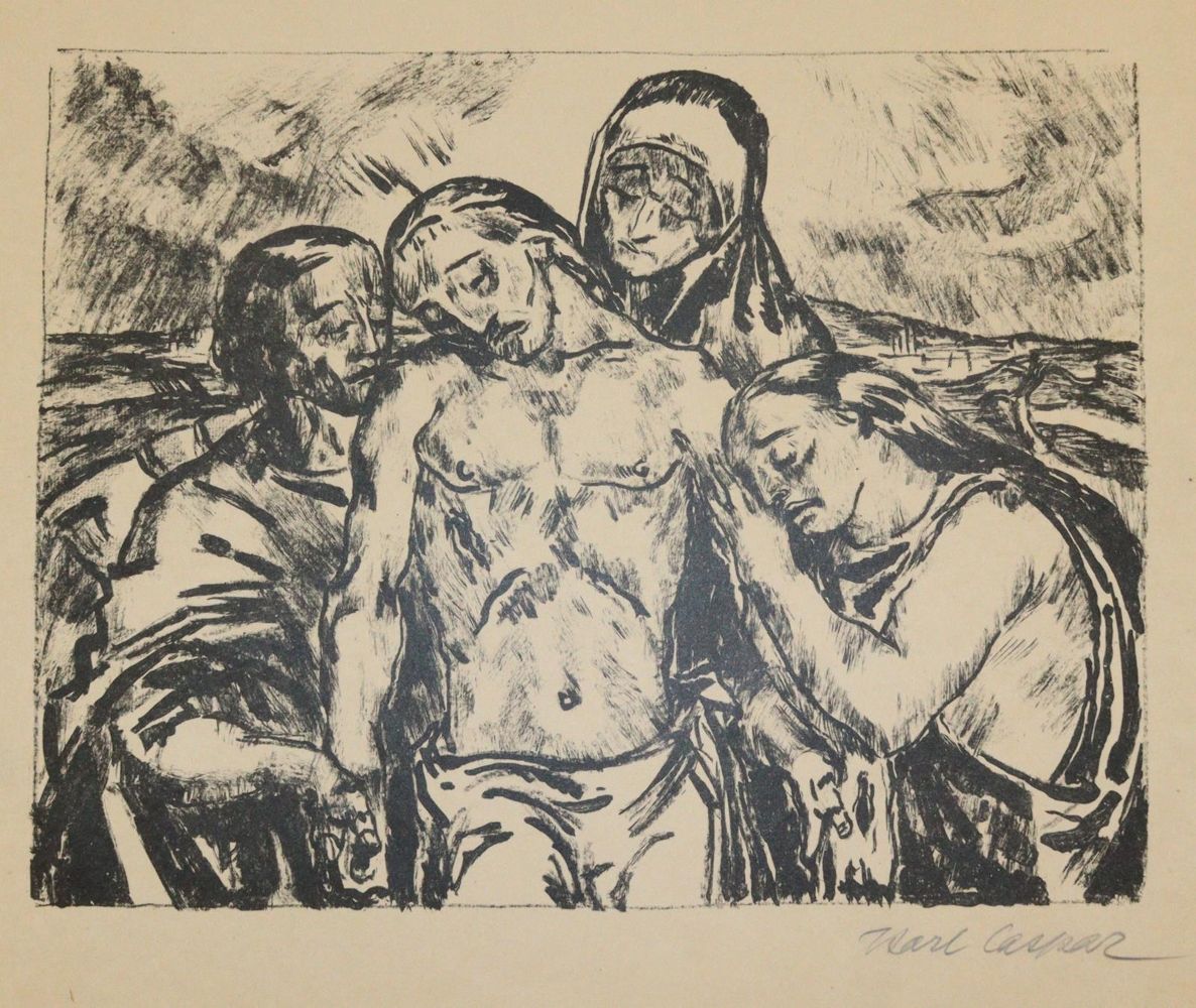 Große Abbildung Nr.3: 144-3353 Caspar, Karl: (Künstlergraphik)