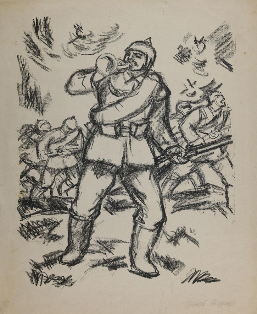 Große Abbildung Nr.1: 144-3364 Caspar, Karl: (Künstlergraphik)