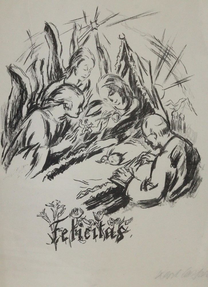 Große Abbildung Nr.1: 144-3369 Caspar, Karl: (Künstlergraphik)