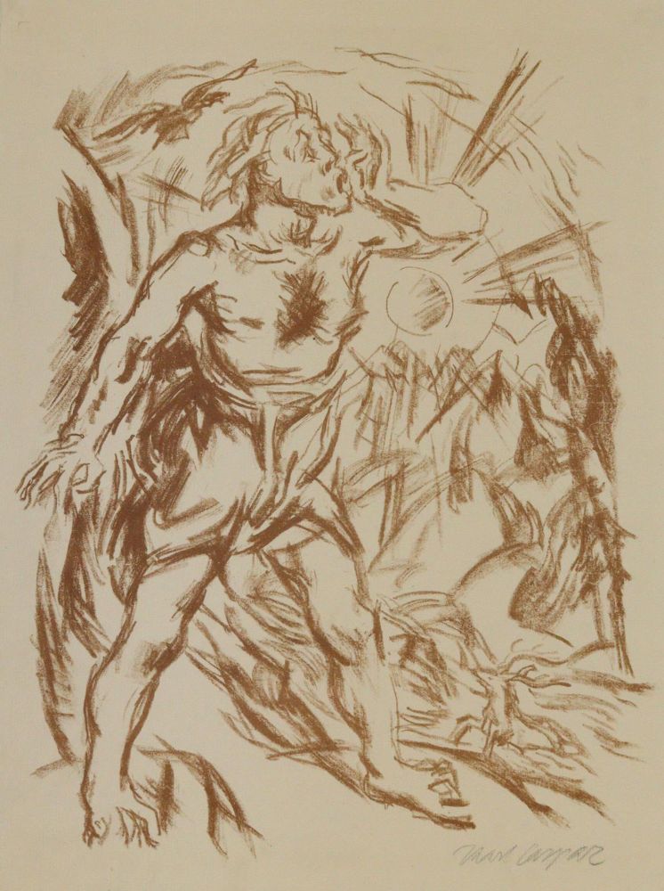 Große Abbildung Nr.2: 144-3370 Caspar, Karl: (Künstlergraphik)