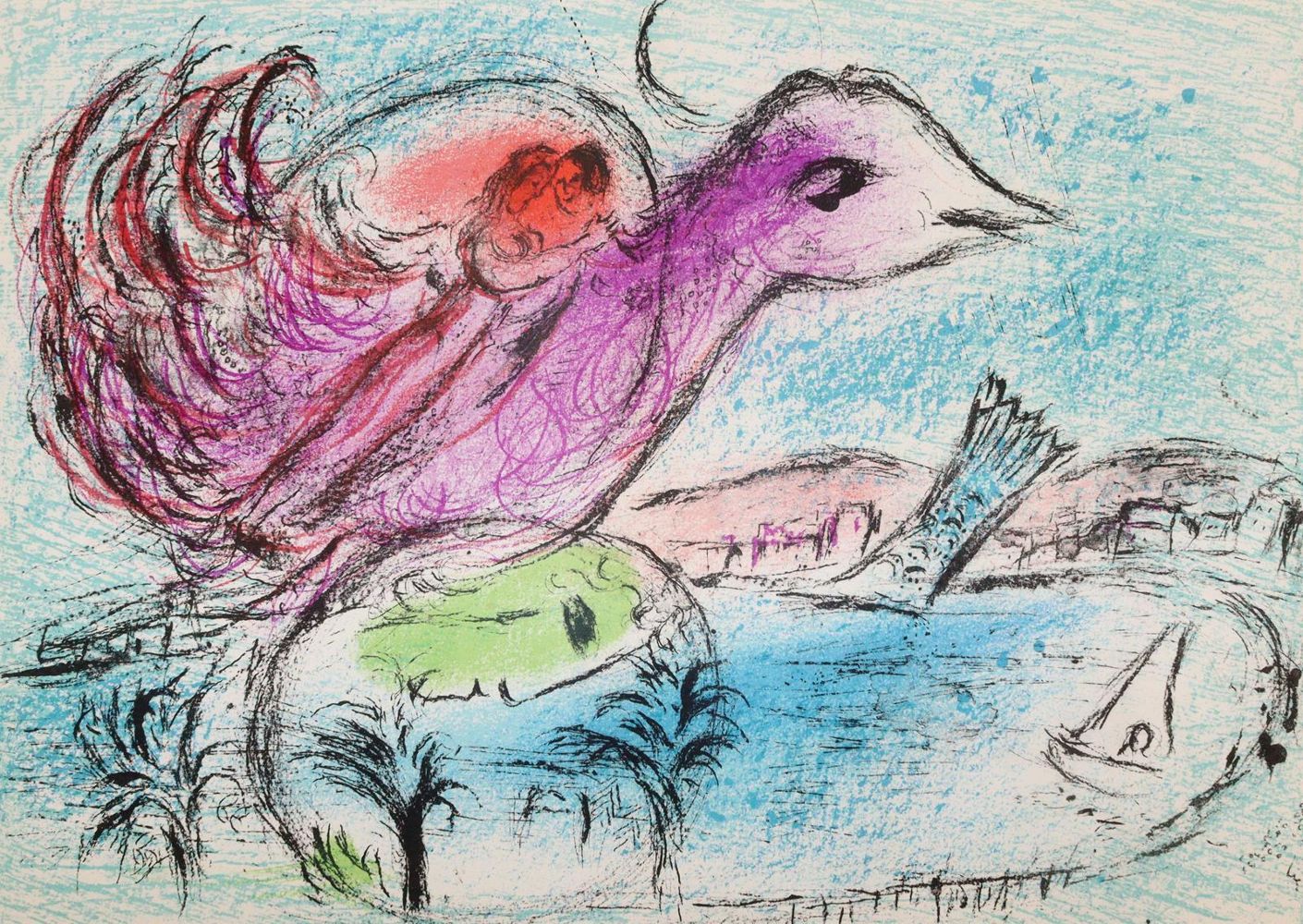Große Abbildung Nr.5: 144-3380 Chagall, Marc: (Künstlergraphik)