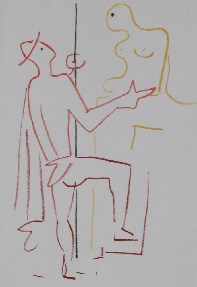Große Abbildung Nr.1: 144-3402 Cocteau, Jean: (Künstlergraphik)
