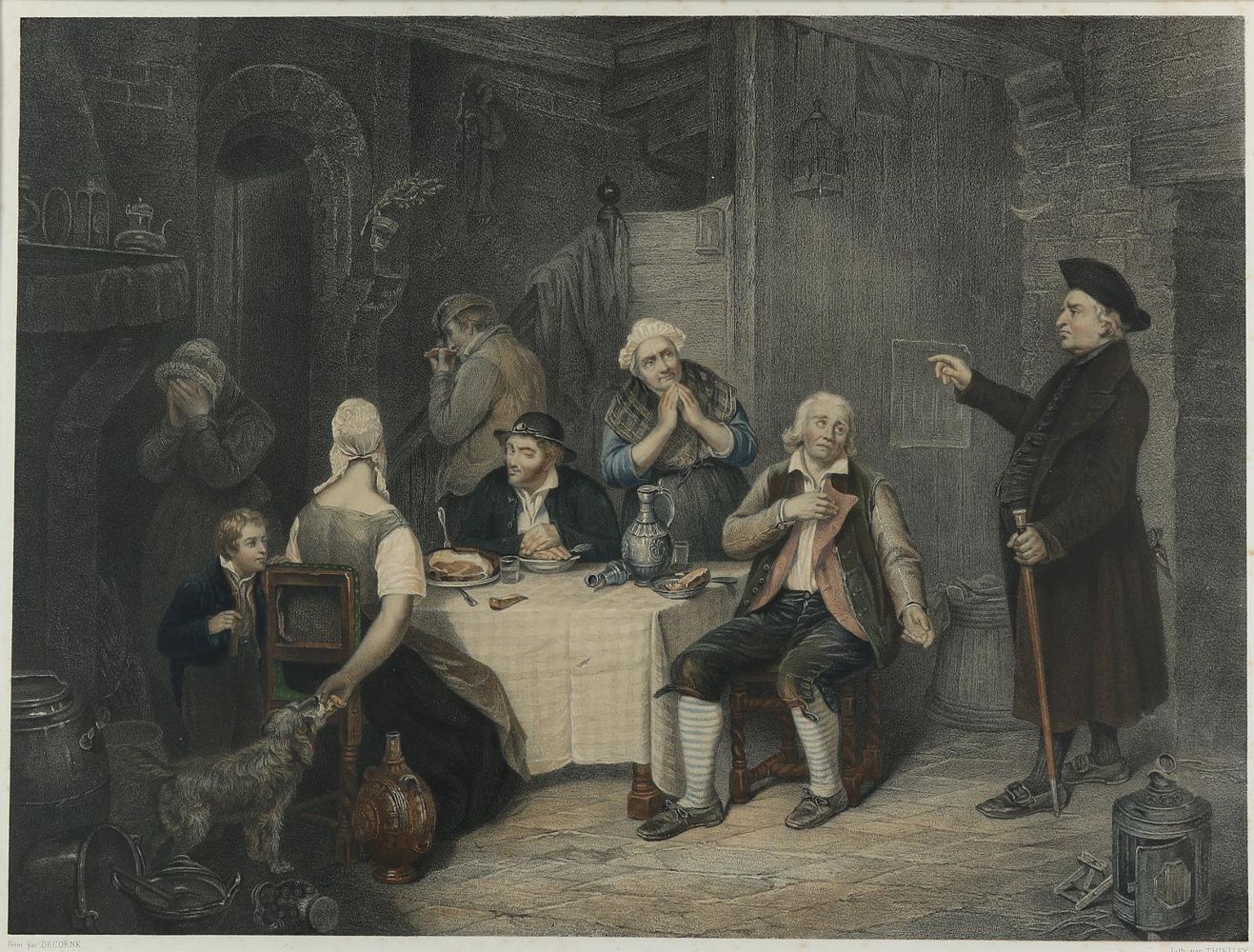 Große Abbildung Nr.1: 144-3403 Coene, Jean-Henri de: (Künstlergraphik)