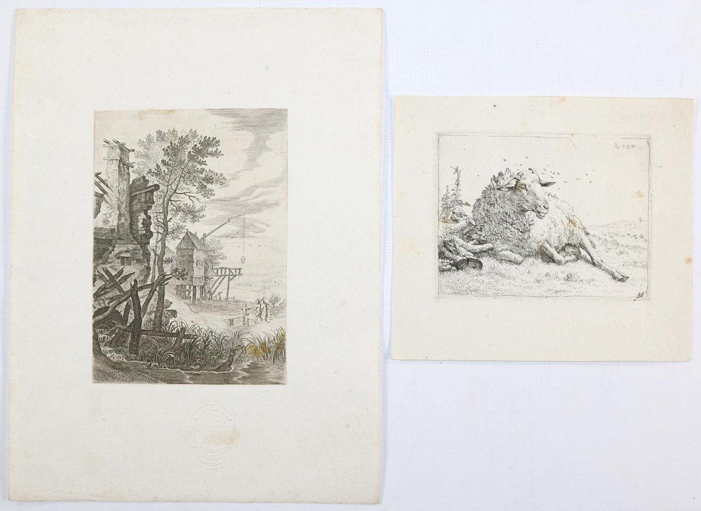Große Abbildung Nr.3: 144-3462 Dujardin, Karel: (Künstlergraphik)