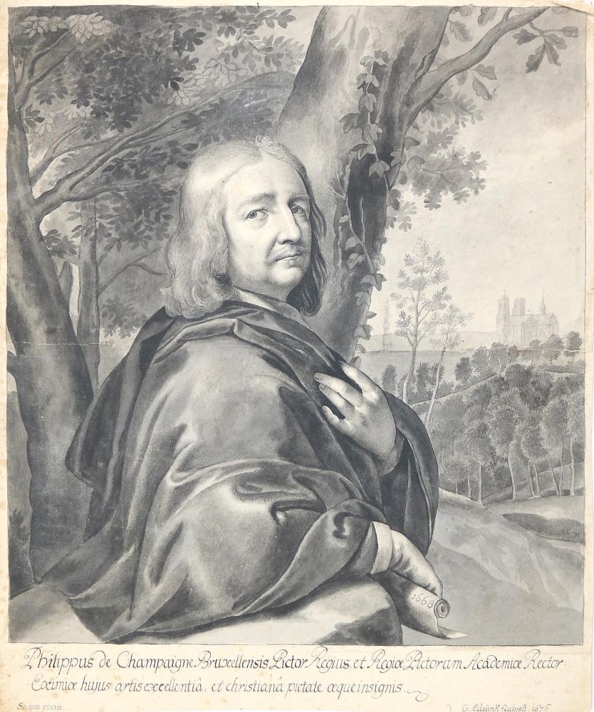 Große Abbildung Nr.1: 144-3468 Edelinck, Gérard: (Künstlergraphik)