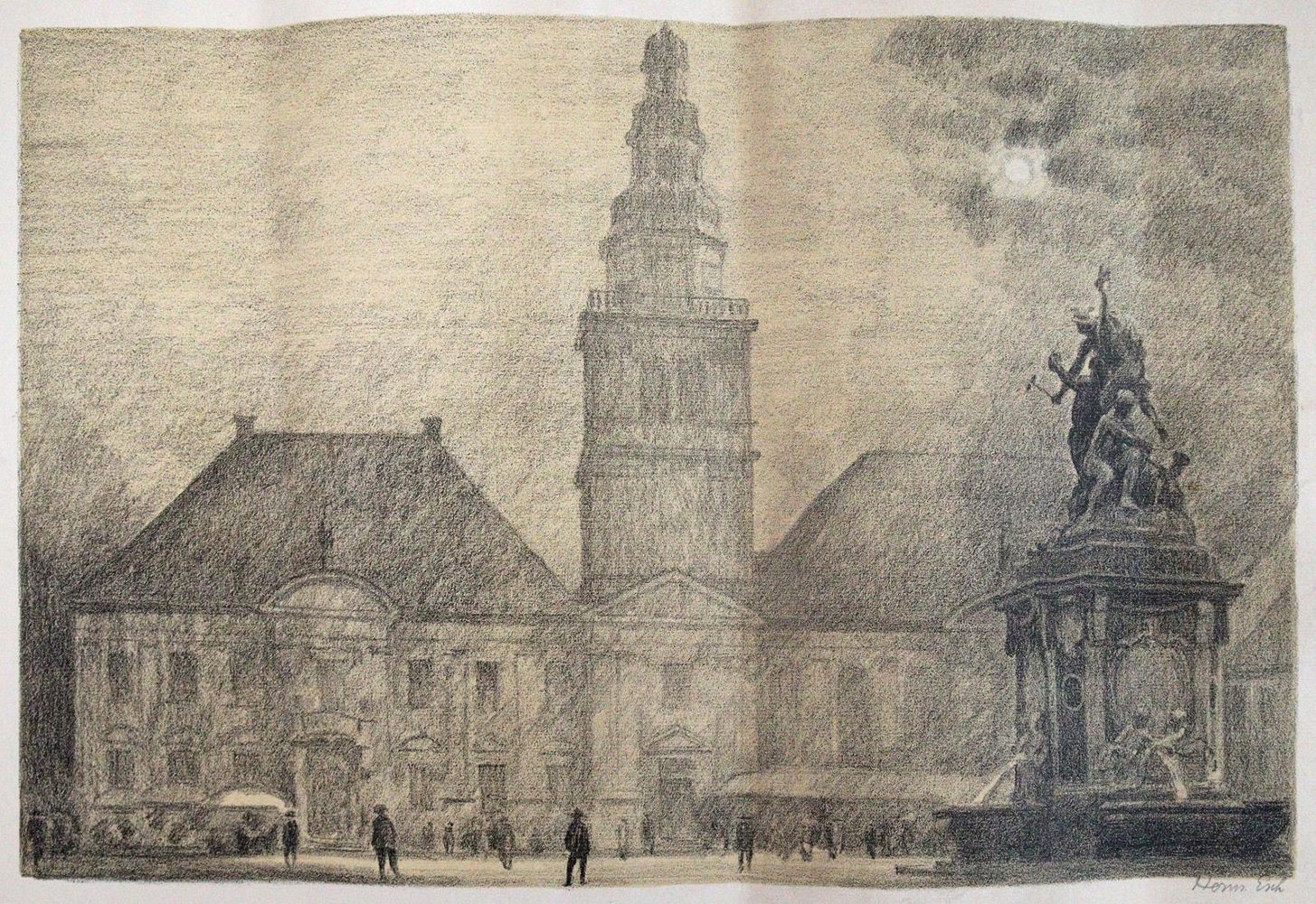 Große Abbildung Nr.6: 144-3483 Esch, Hermann: (Künstlergraphik)